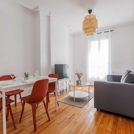 Apartment Appt 1 Bdr 2p Proche Buttes Chaumont